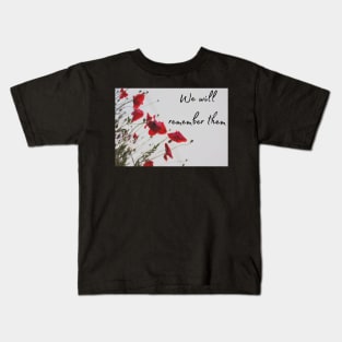 ANZAC Day Rememberance Kids T-Shirt